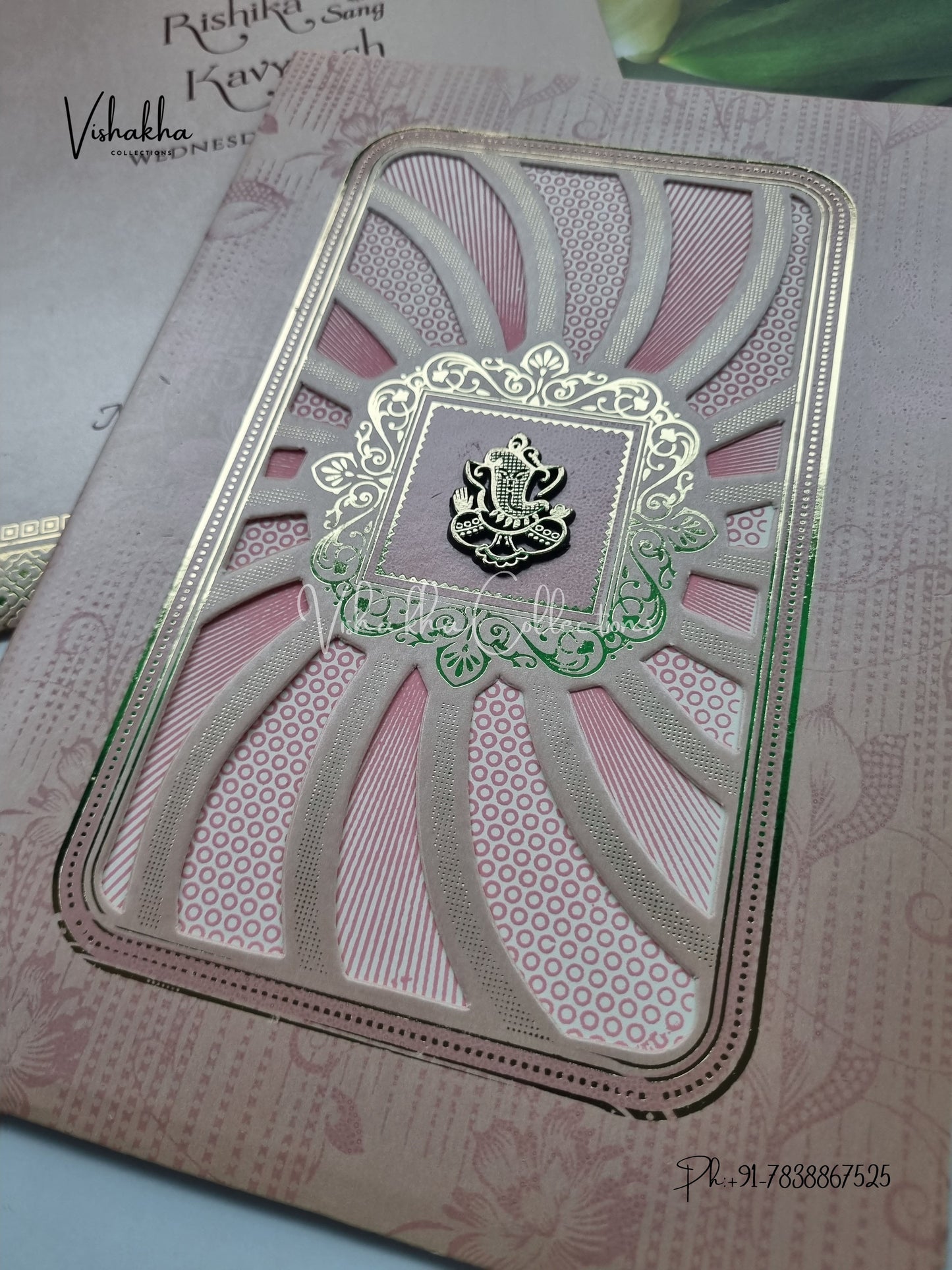 Hindu Muslim Christian Sikh invitation Cards CR-222