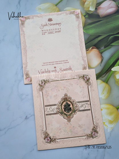 Hindu Muslim Christian Sikh invitation Cards CR-7008