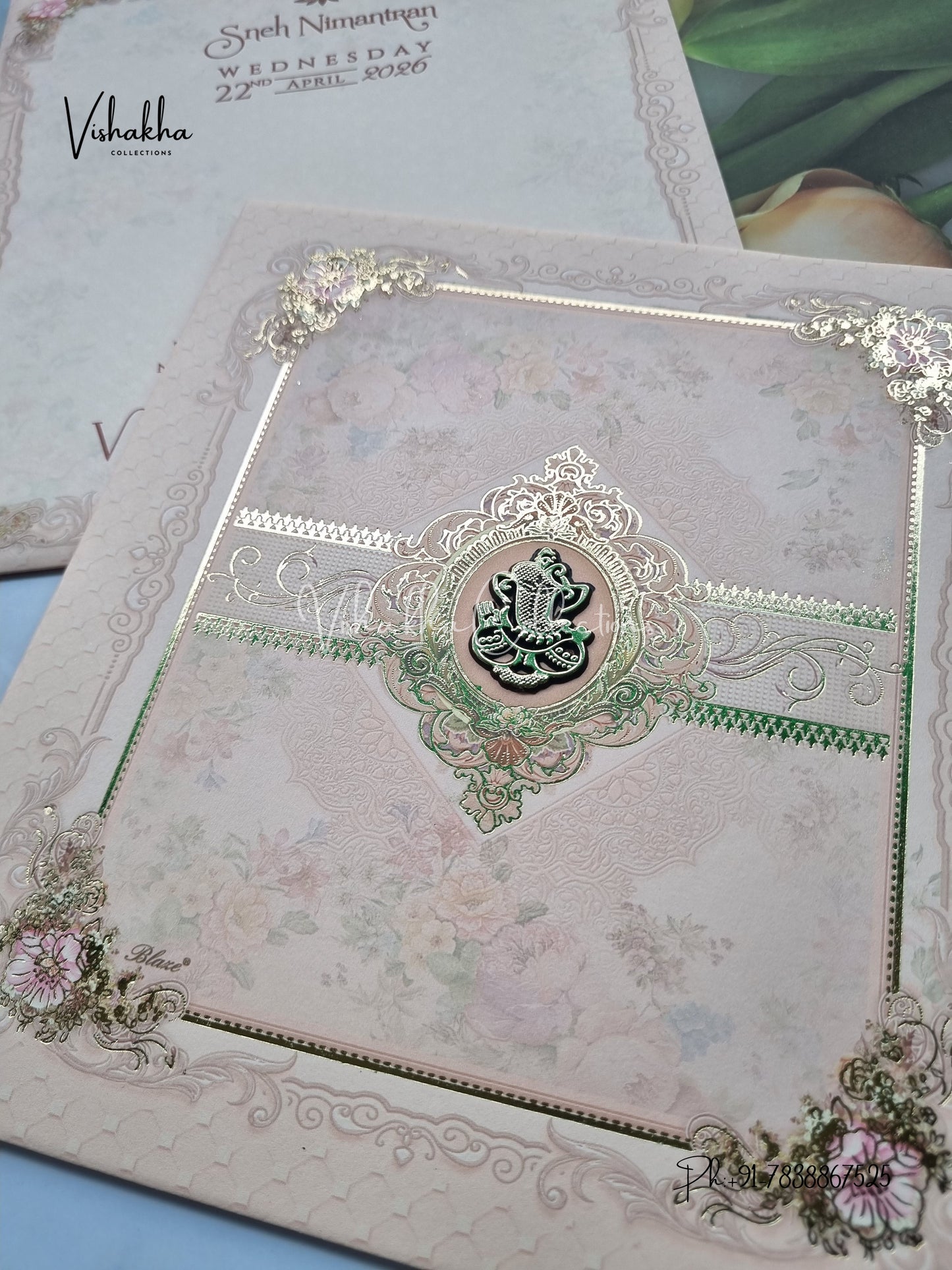 Hindu Muslim Christian Sikh invitation Cards CR-7008