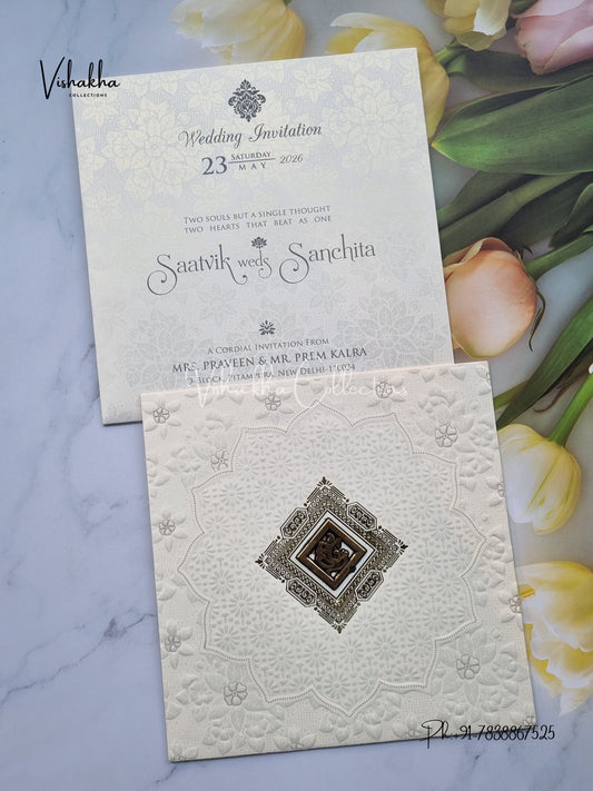 Hindu Muslim Christian Sikh invitation Cards CR-707