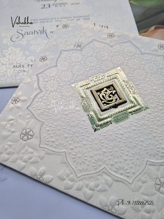 Hindu Muslim Christian Sikh invitation Cards CR-707