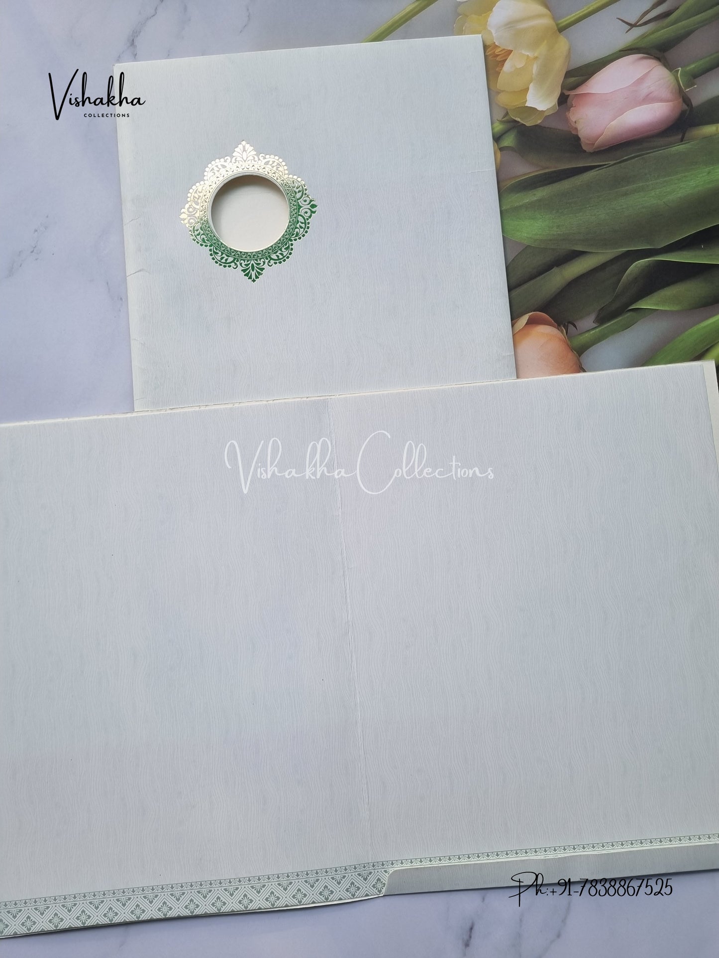 Ganesh Ji Dulah Dulhan Hindu Sikh invitation Cards CR-8058