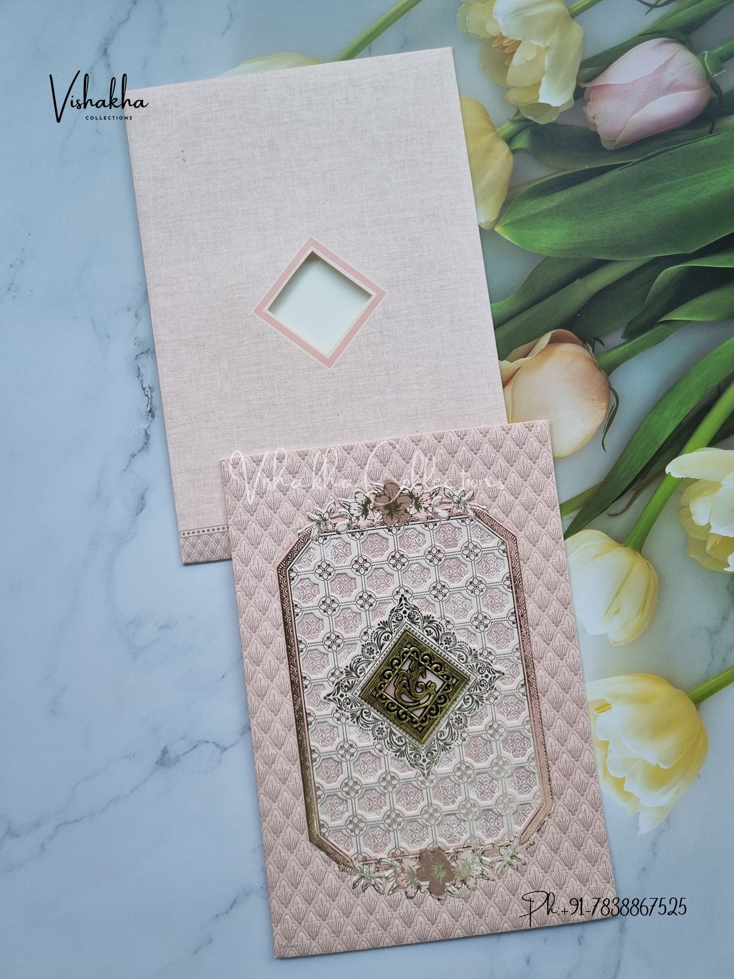 Hindu Muslim Christian Sikh invitation Cards CR-8060