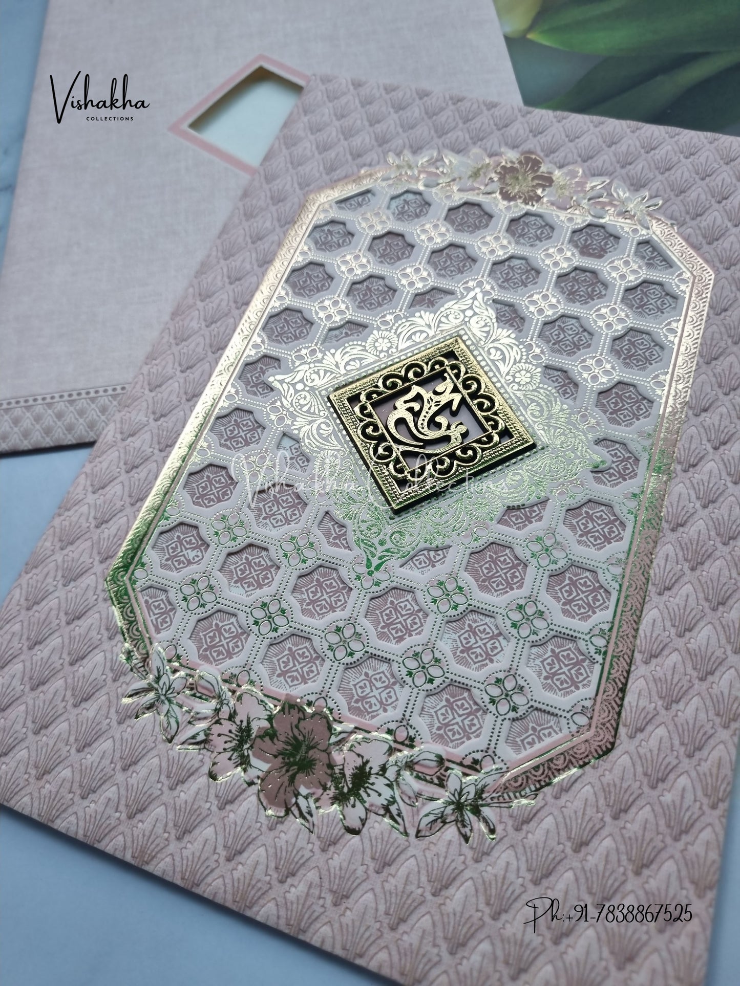 Hindu Muslim Christian Sikh invitation Cards CR-8060