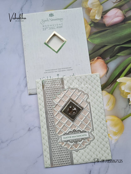 Hindu Muslim Christian Sikh invitation Cards CR-8061