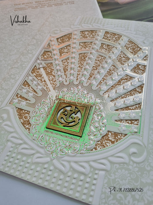 Ganesh Ji Hindu Sikh invitation Cards CR-8073