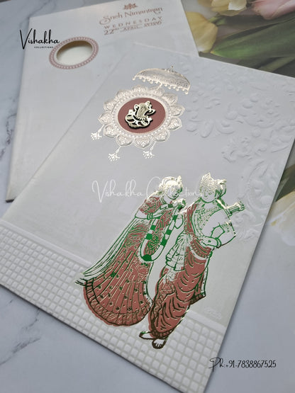 Sita Ram Hindu invitation Cards CR-8080