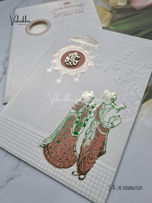 Sita Ram Hindu invitation Cards CR-8080