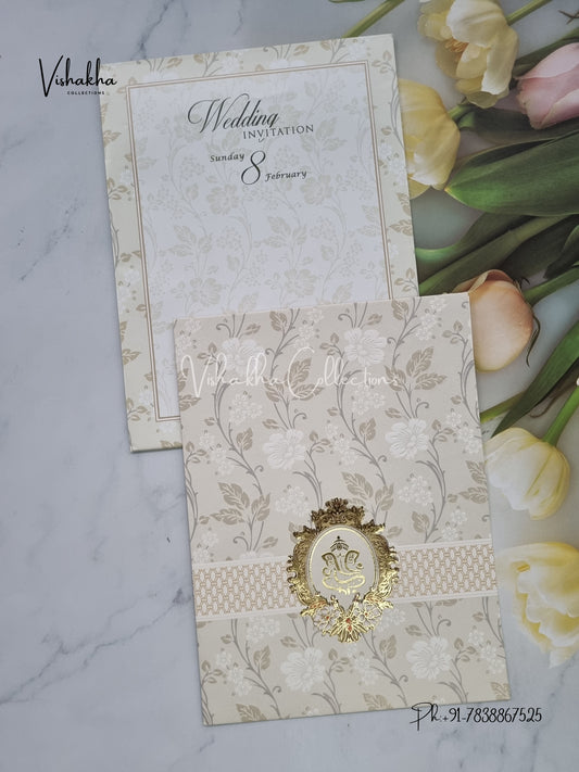 Hindu Muslim Christian Sikh invitation Cards EJ-5064