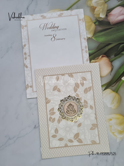 Hindu Muslim Christian Sikh invitation Cards EJ-5065