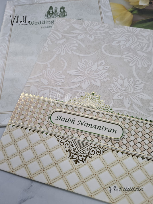 Hindu Muslim Christian Sikh invitation Cards EJ-5067
