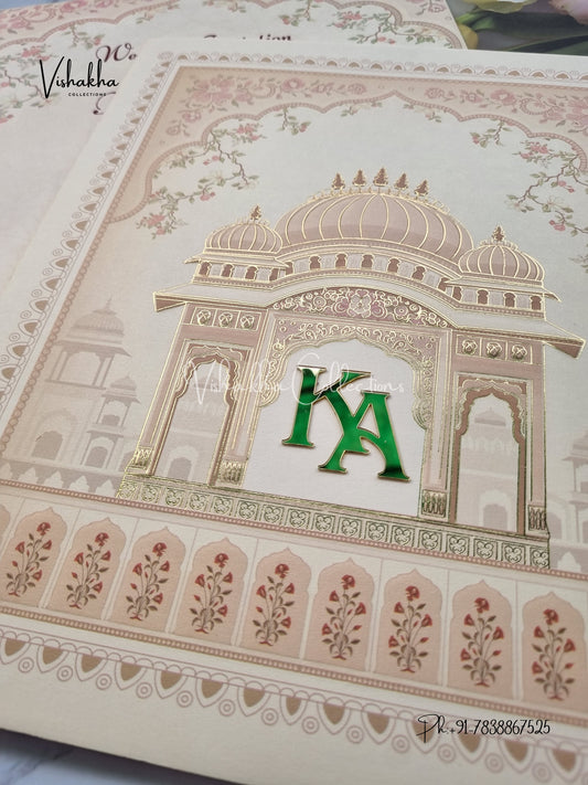 Hindu Muslim Christian Sikh invitation Cards EJ-5100