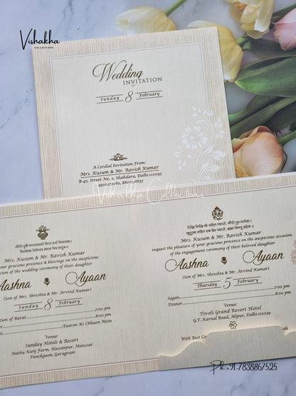 Ganesh Ji Hindu invitation Cards EJ-5219