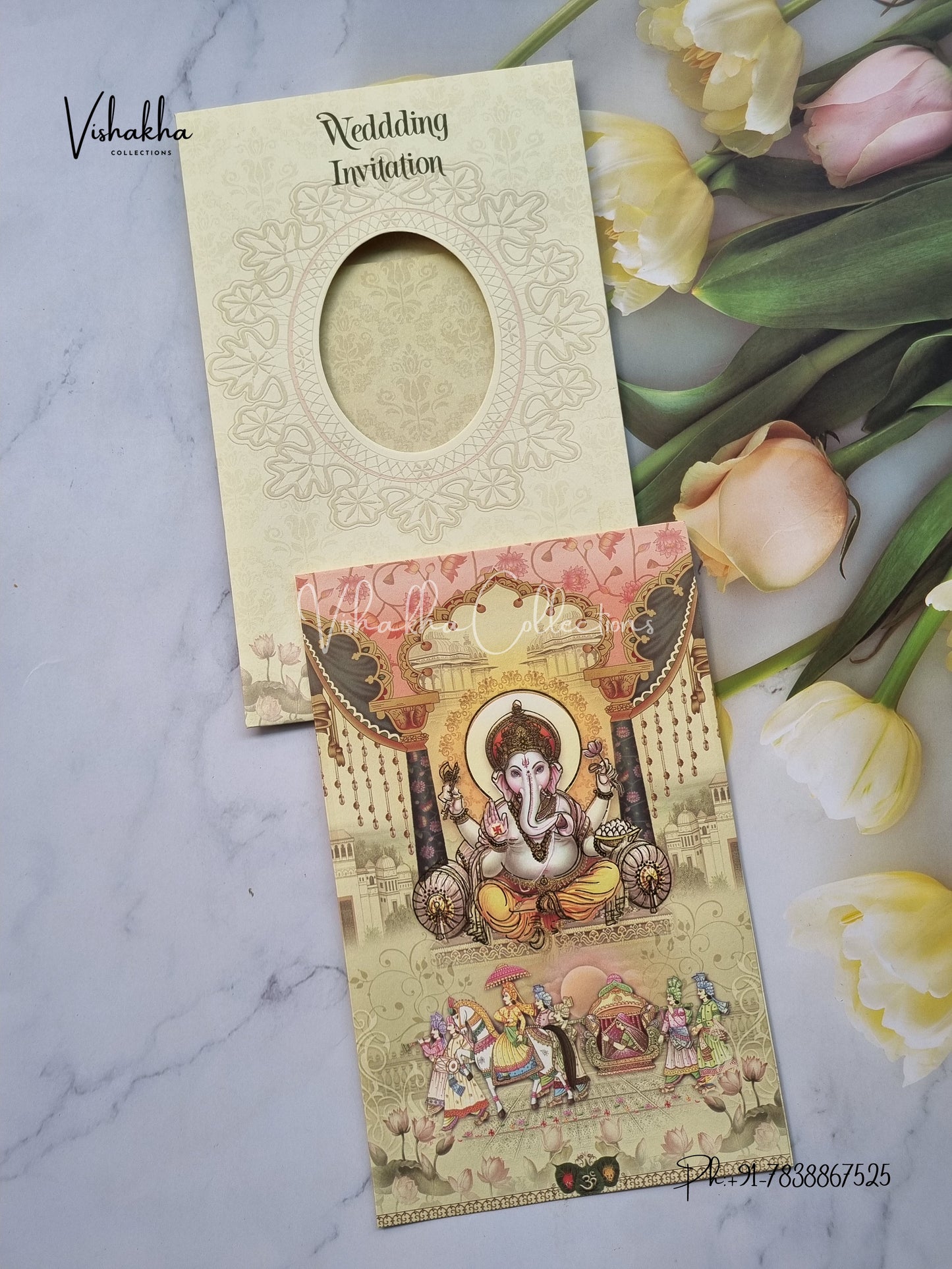 Barat Ganesh Ji Hindu invitation Cards EJ-5265