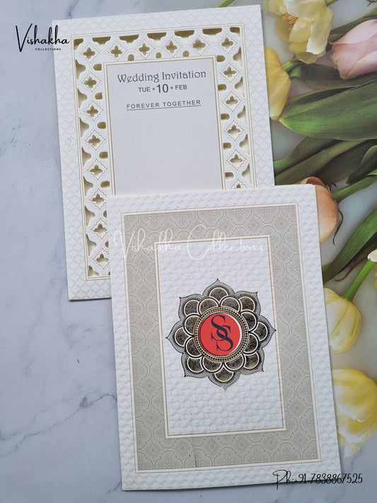 Hindu Muslim Christian Sikh invitation Cards EJ-5293