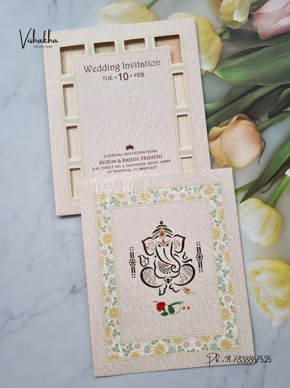 Ganesh Ji Hindu invitation Cards EJ-5295