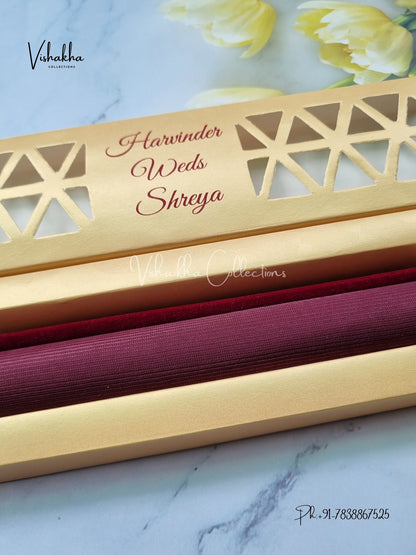 Scroll Farman invitation Cards FC-065