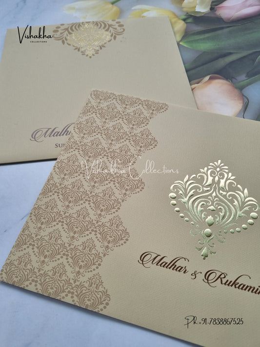 Hindu Muslim Christian Sikh invitation Cards LN-565