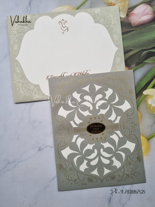 Hindu Sikh invitation Cards LN-811