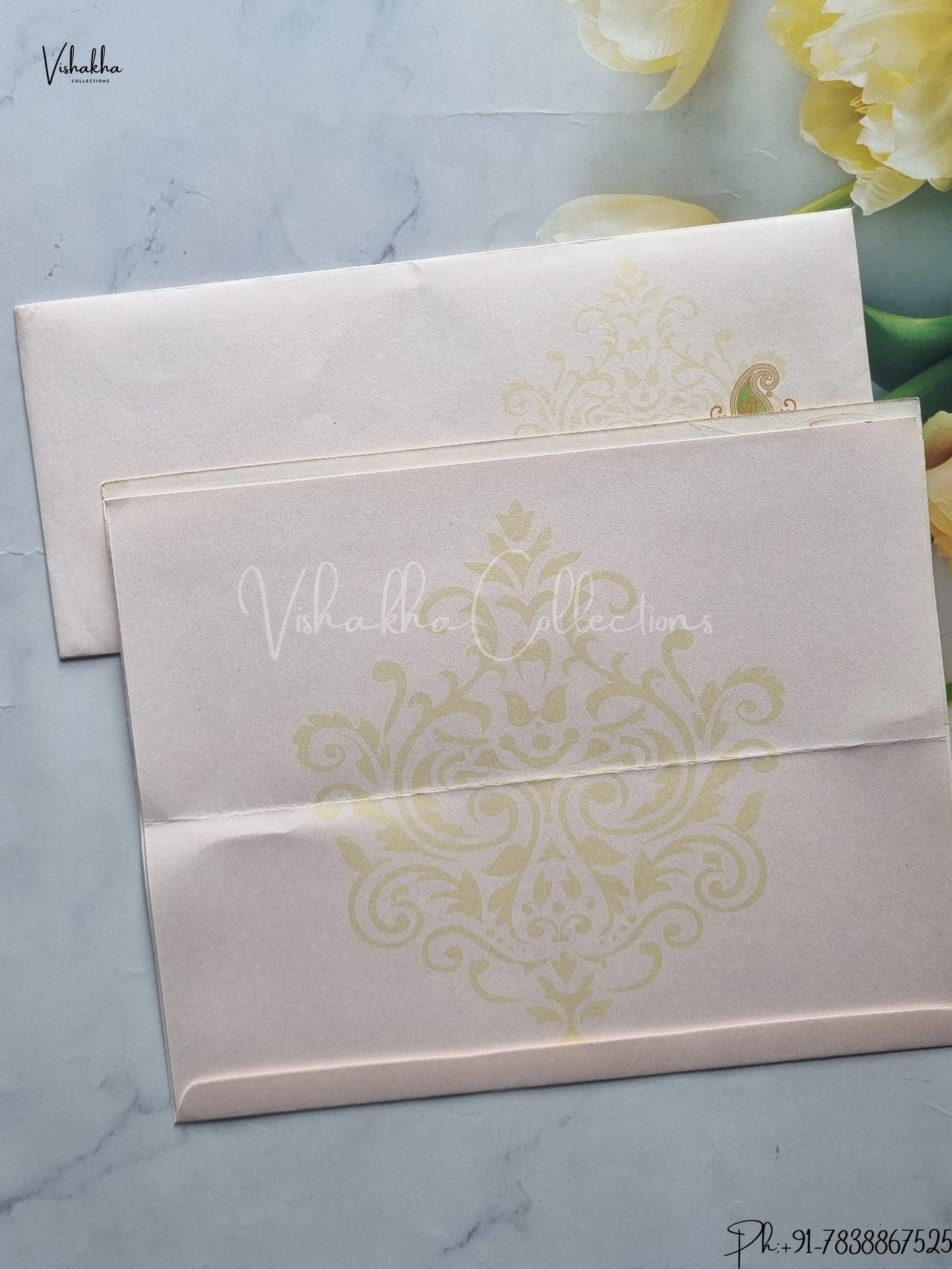 Ganesh Ji Hindu wedding invitation Cards SCH-11033