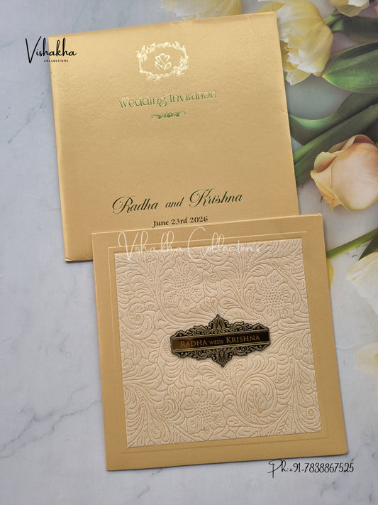 Hindu Muslim Christian Sikh invitation Cards SN-121