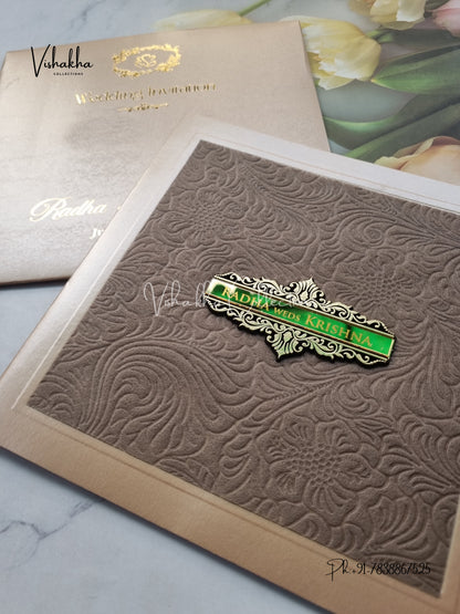 Hindu Muslim Christian Sikh invitation Cards SN-123