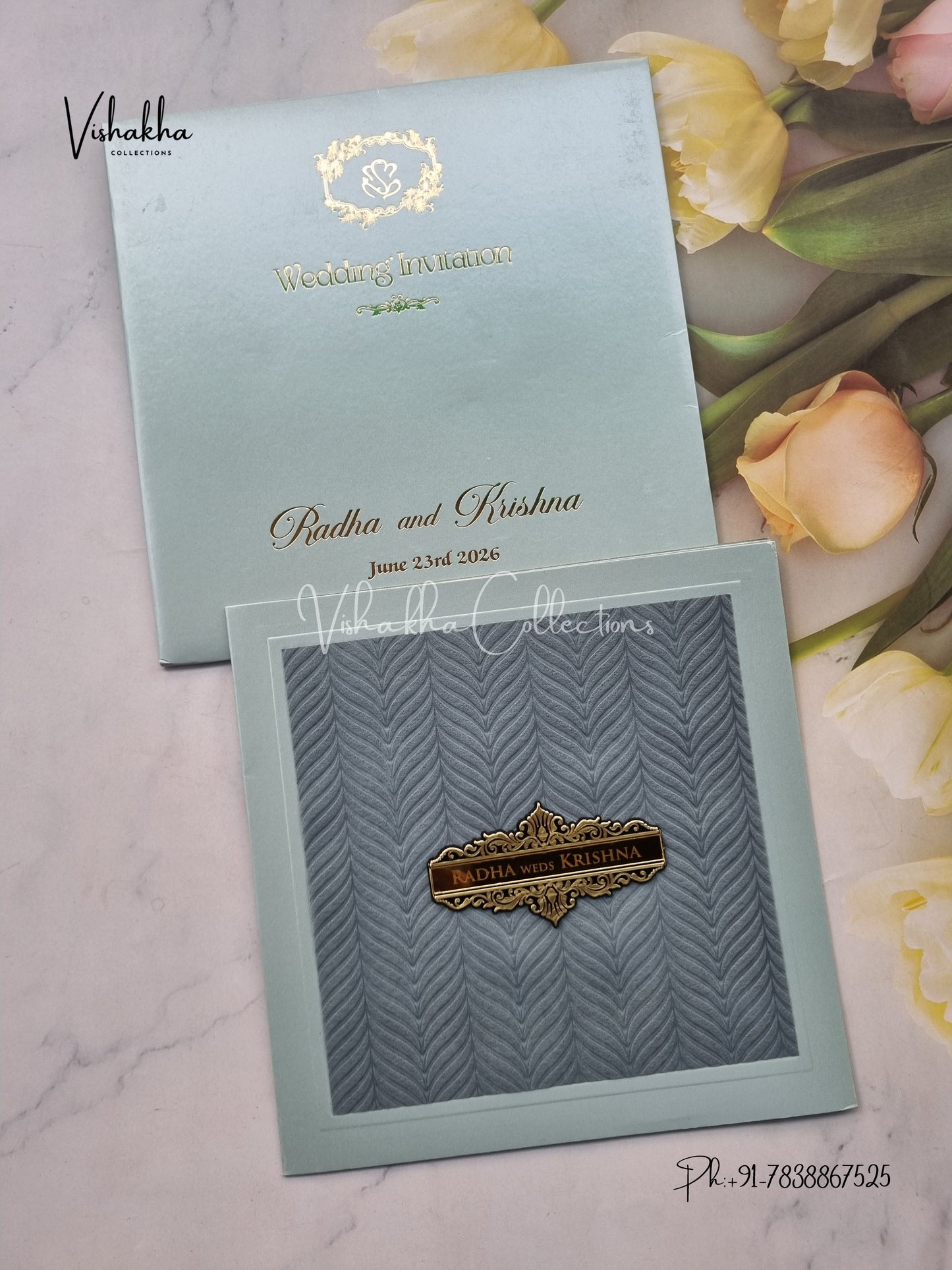 Hindu Muslim Christian Sikh invitation Cards SN-124