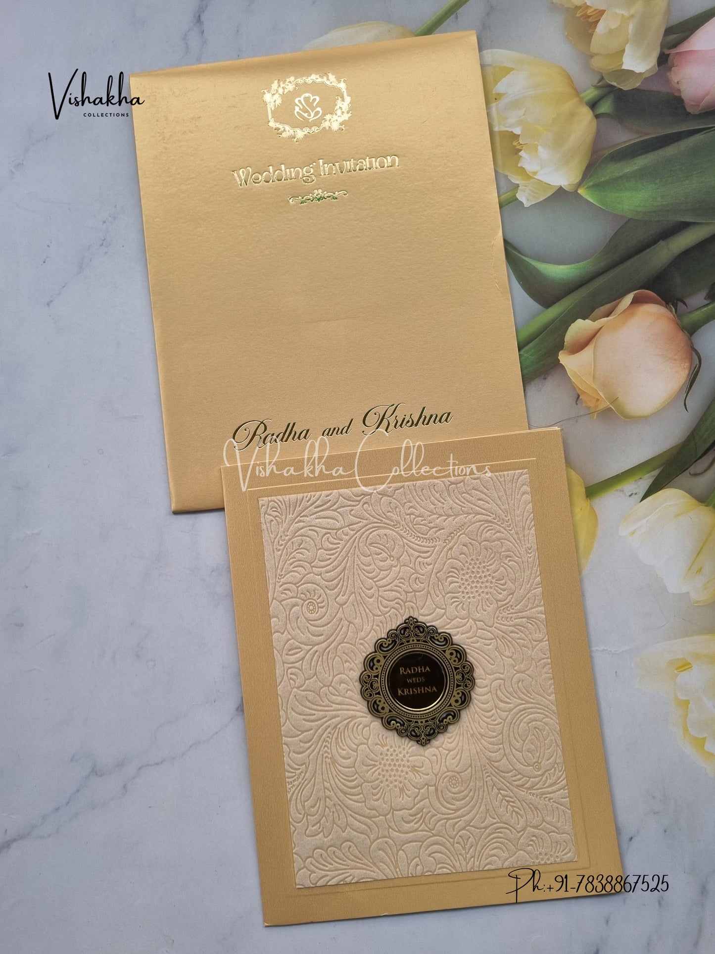 Hindu Muslim Christian Sikh invitation Cards SN-125