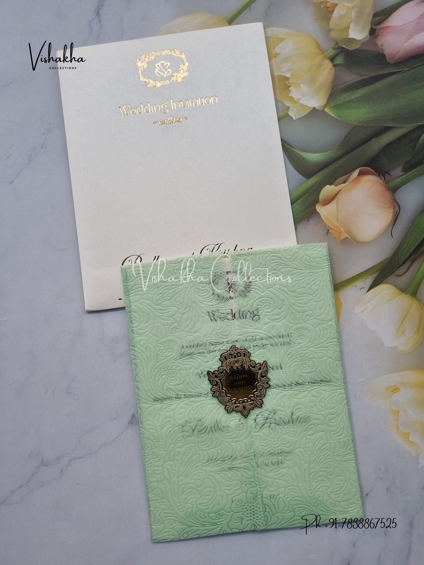 Hindu Muslim Christian Sikh invitation Cards SN-130