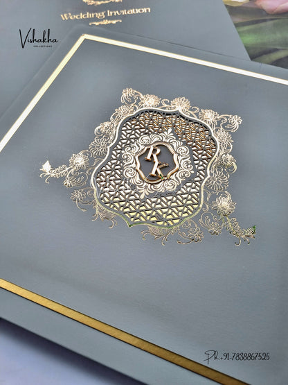 Hindu Muslim Christian Sikh Padded invitation Cards SN-164