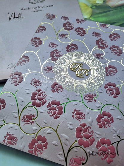 Semi Box Colored invitation Cards SN-53