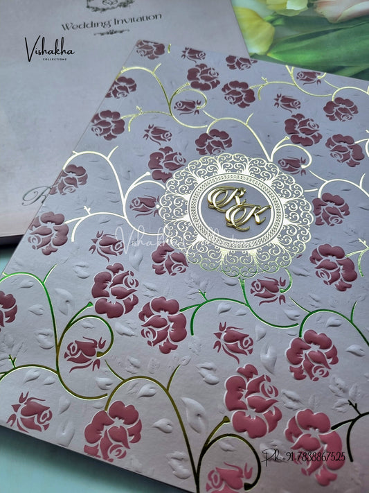 Semi Box Colored invitation Cards SN-53