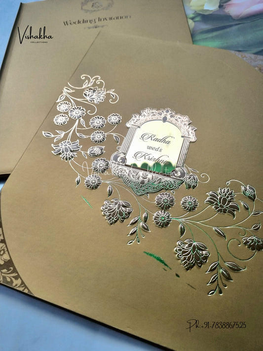 Semi Box Colored invitation Cards SN-71