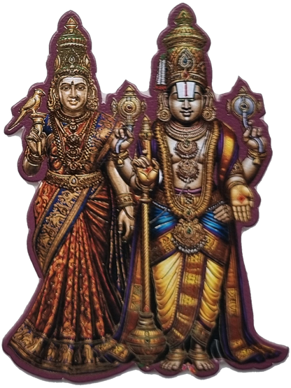 Lakshmi Vishnu emblem for Semi Box Ganesh Ji Hindu Jain invitation Cards SK-3573