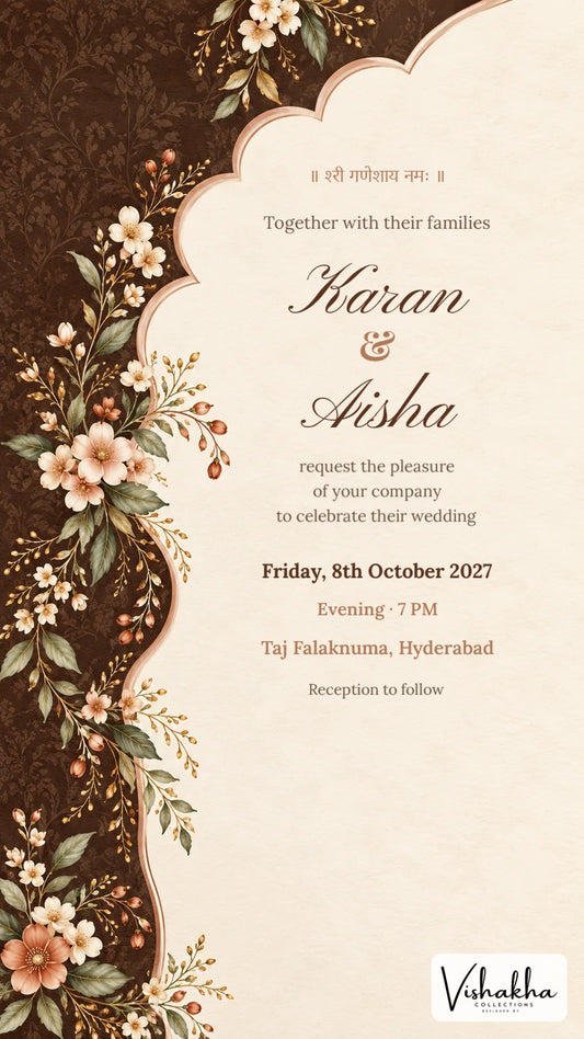 Invite preview with sample text