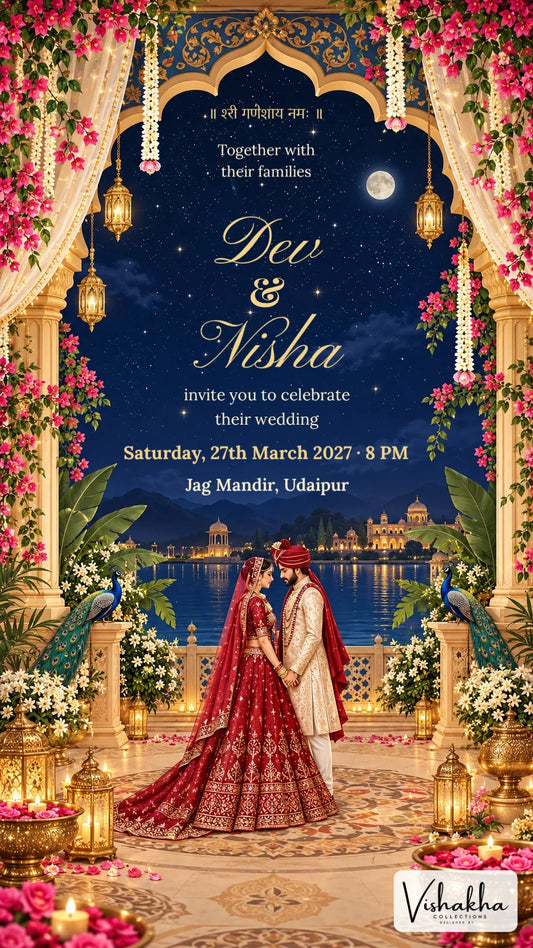 Invite preview with sample text
