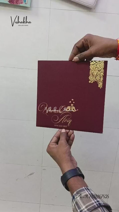Mehendi Hindu Muslim Christian Sikh Jain invitation Cards LN-987 – video