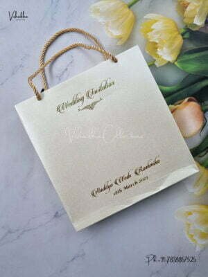Geo Floral Wedding Bags – Z Create Design