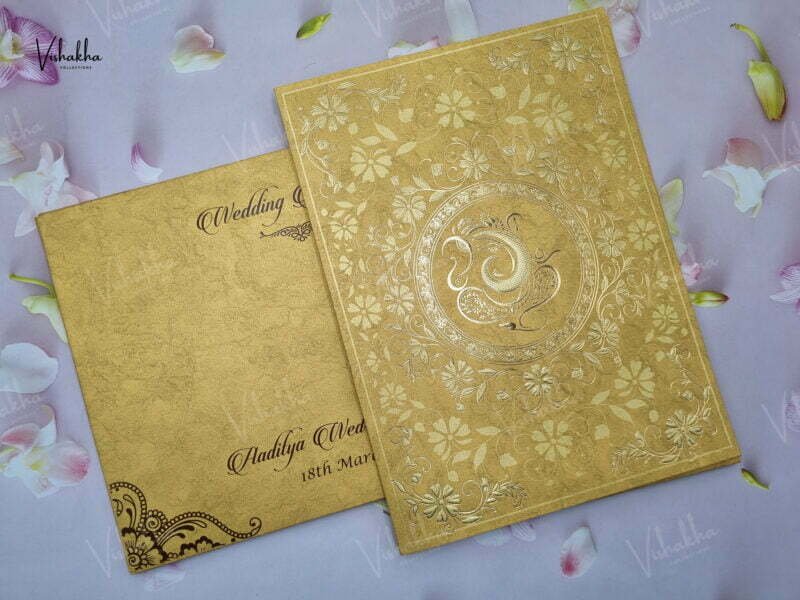 Designer Premium Customized Wedding Invitation Cards - A-2905