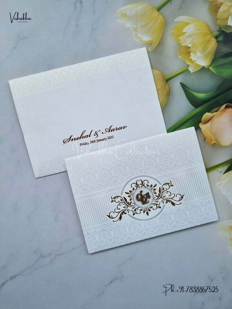 Designer Premium Customized Wedding Invitation Cards - MT229