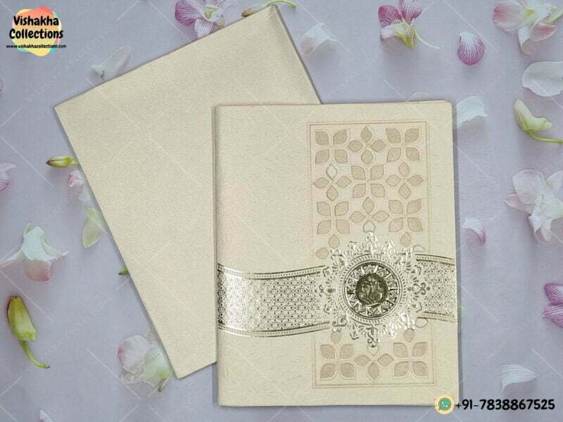 Designer Premium Customized Wedding Invitation Cards - GS-191