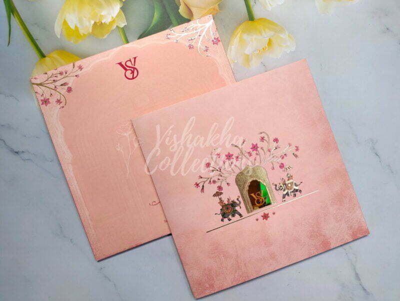 Designer Premium Customized Wedding Invitation Cards - MX-1802