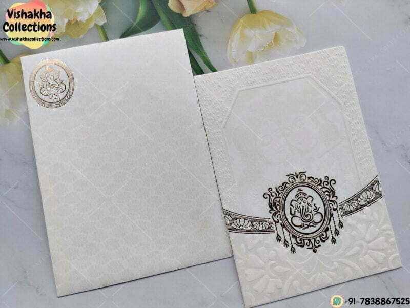 Designer Premium Customized Wedding Invitation Cards - VC-K5086