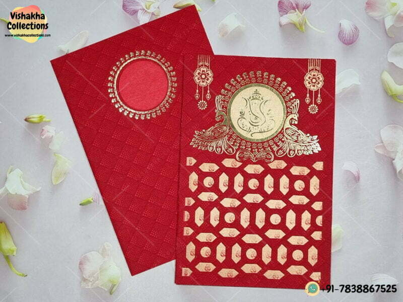 Designer Premium Customized Wedding Invitation Cards - GS-161