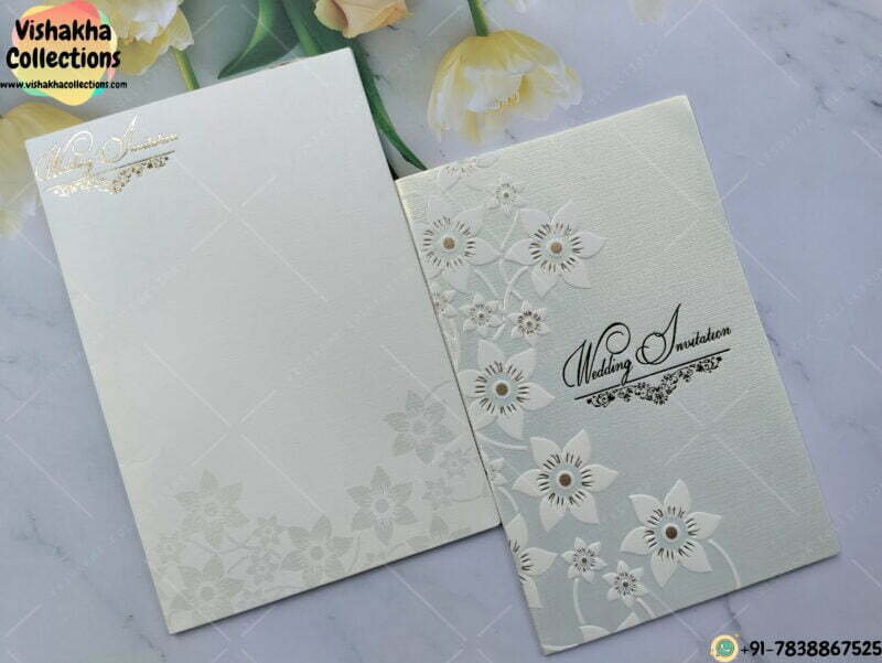 Designer Premium Customized Wedding Invitation Cards - VC-K5052