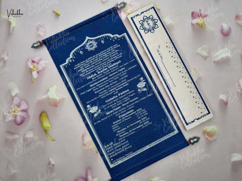 Designer Premium Customized Wedding Invitation Cards - FC-028