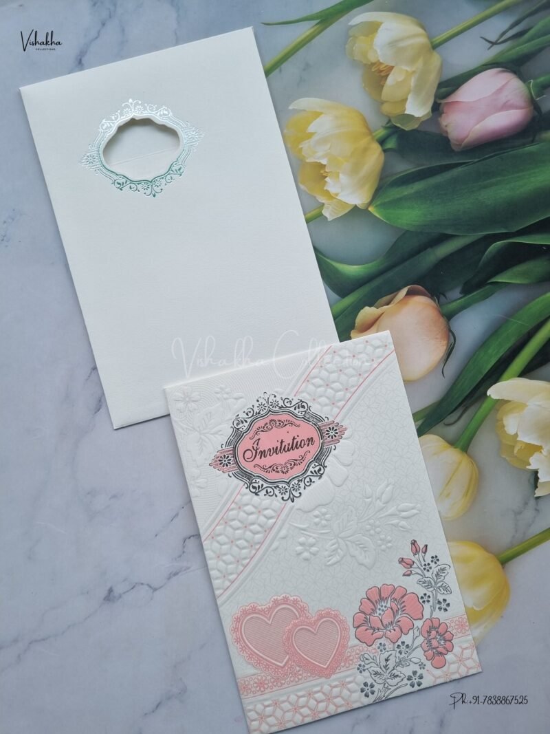 Designer Premium Customized Wedding Invitation Cards - B-101