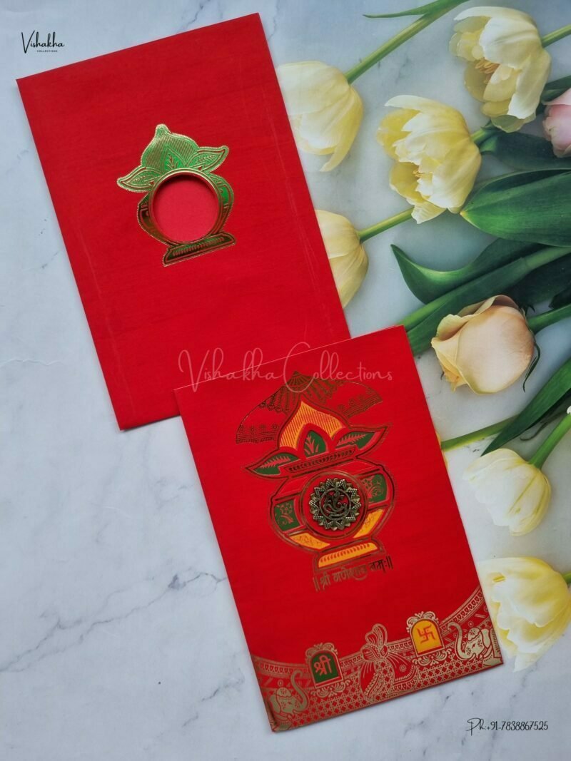 Designer Premium Customized Wedding Invitation Cards - B-185