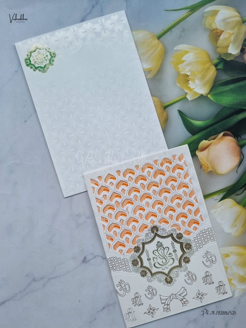 Designer Premium Customized Wedding Invitation Cards - B-189