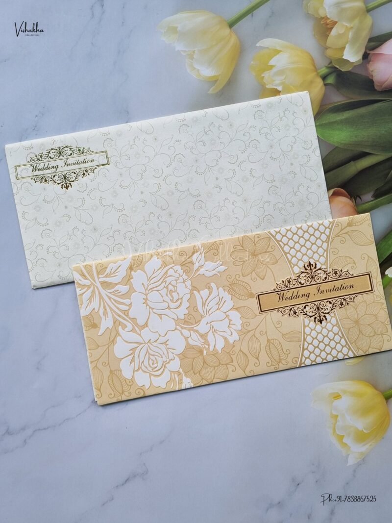 Designer Premium Customized Wedding Invitation Cards - SCH-008